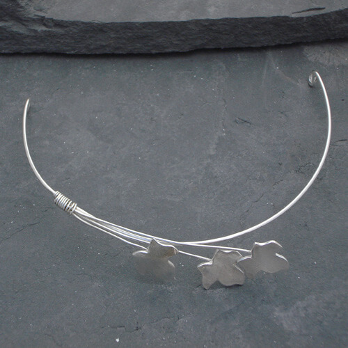 Ivy leaf Tiara detail 1