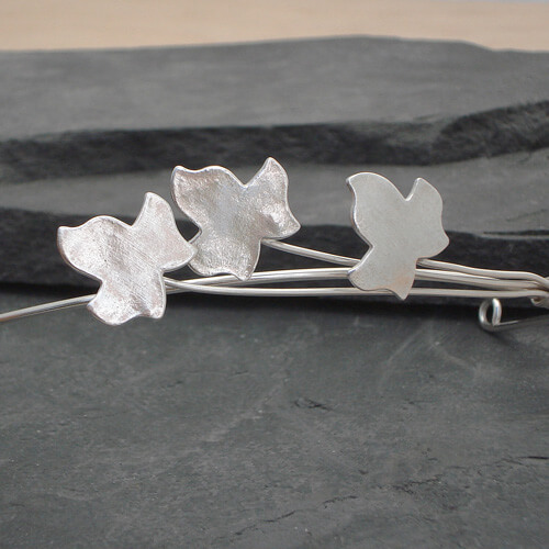 Ivy leaf Tiara detail 2